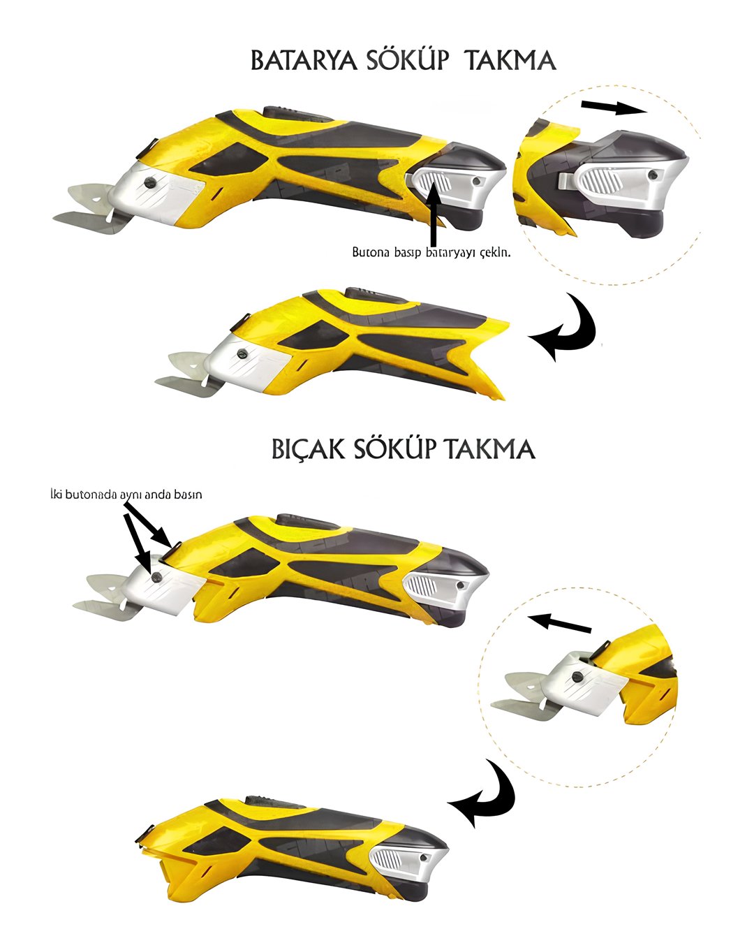 BN-5 MBA3 Alman 18 V Şarjli Çelik Dişli Çift Akülü Kumaş Kesme Deri Kağıt Makasi Çok Amaçlı Makas kullanım alanları