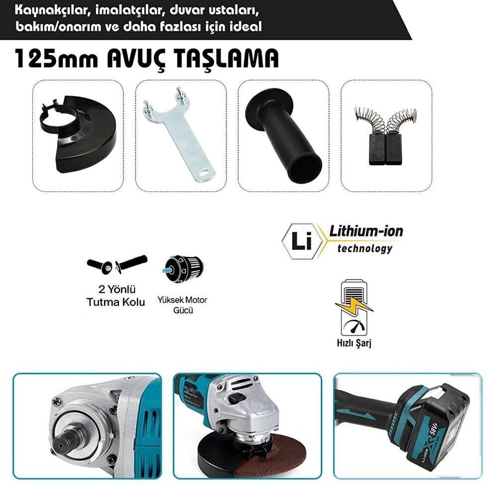 Bosch 2li set avuç taşlama modelleri