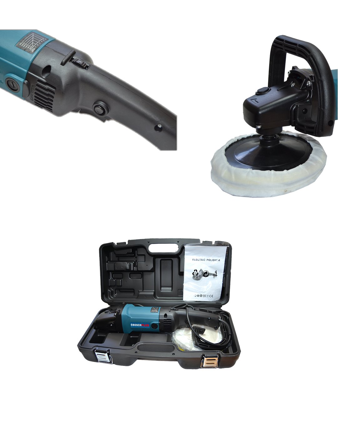 BoschPlus EEA211 Elektrikli Devir Ayarlı Polisaj Makinesi 1800w özellikleri