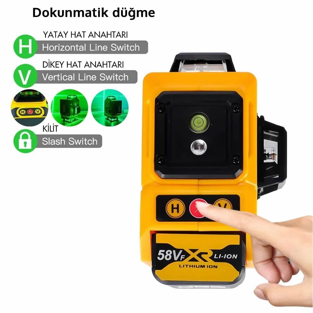 Bosch eea245 4d 12 köşe 360 derece hizalama lazer terazi metre özellikleri ve modelleri