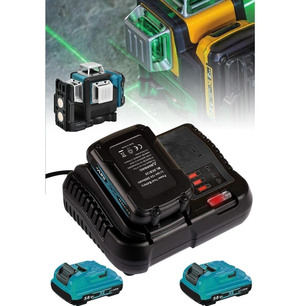 Bosch eea252 çift akülü lazer metre terazi ölçüm cihazı