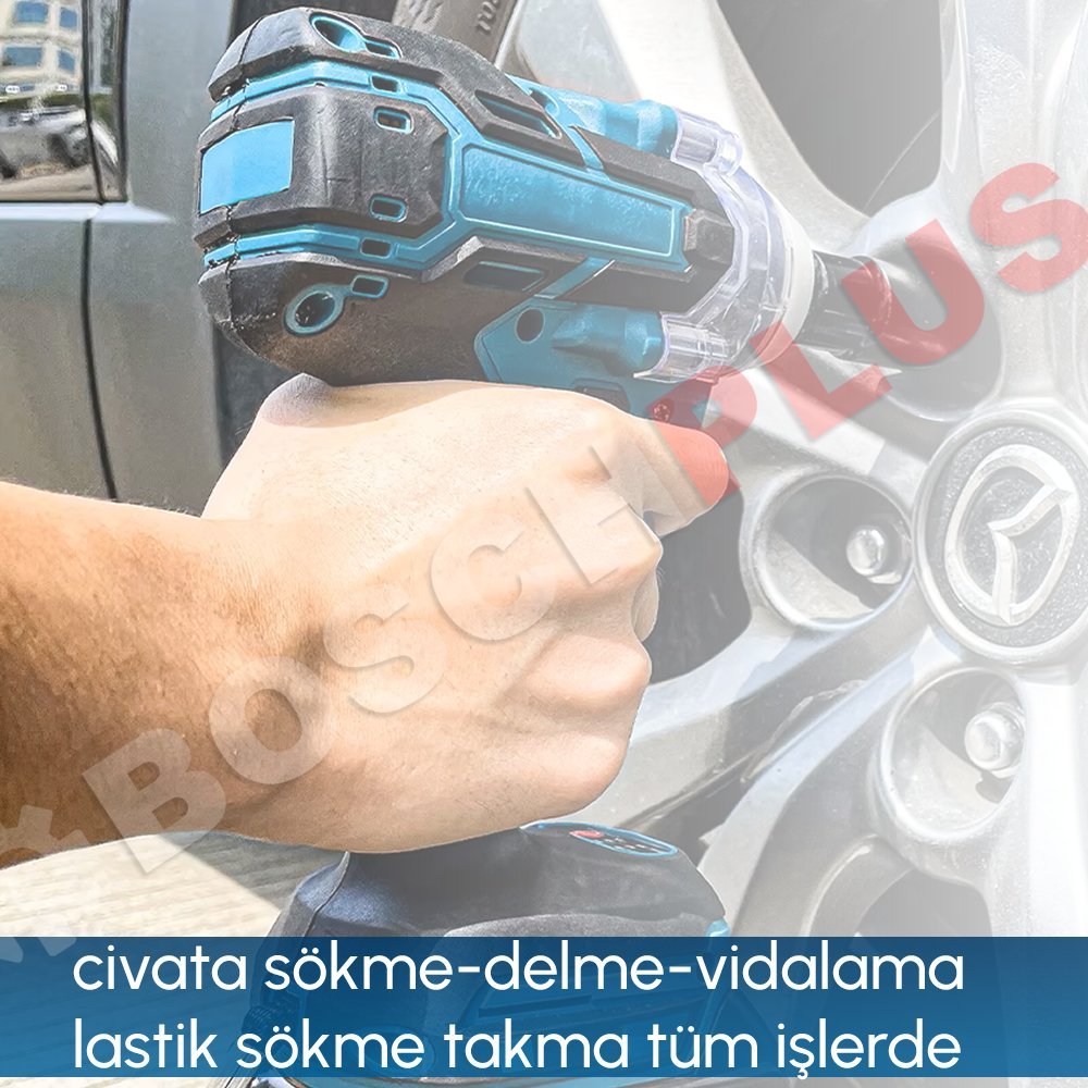 Bosch Plus EEA090 Akülü Ultra 4lü Set Makina 58vf 5ah somun sıkma fiyatları