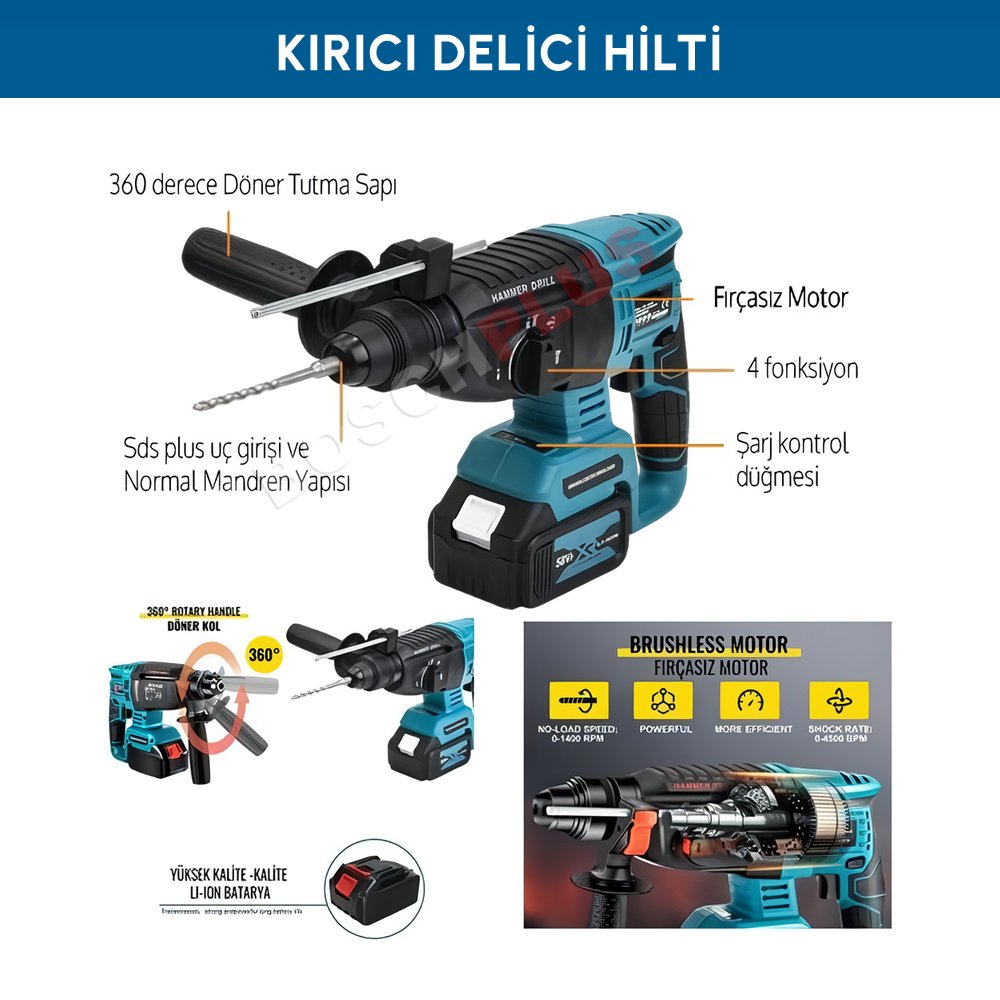 BoschPlus EEA188 Akülü Ultra 3lü Set 58w 5ah modeller