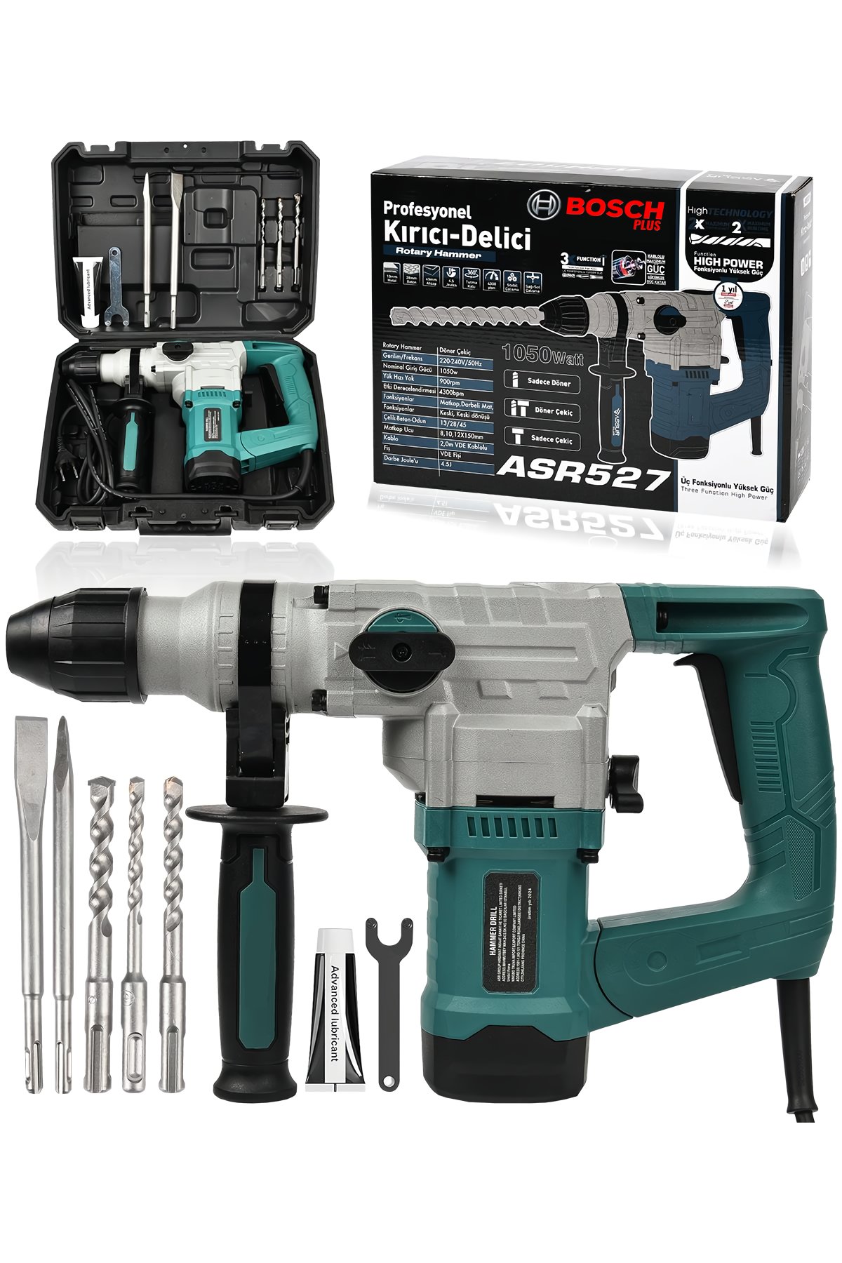 Bosch Plus EEA350 28mm Yüksek Güçlü Döner Çekiçli Profesyonel Kırıcı Delici Hilti özellikleri