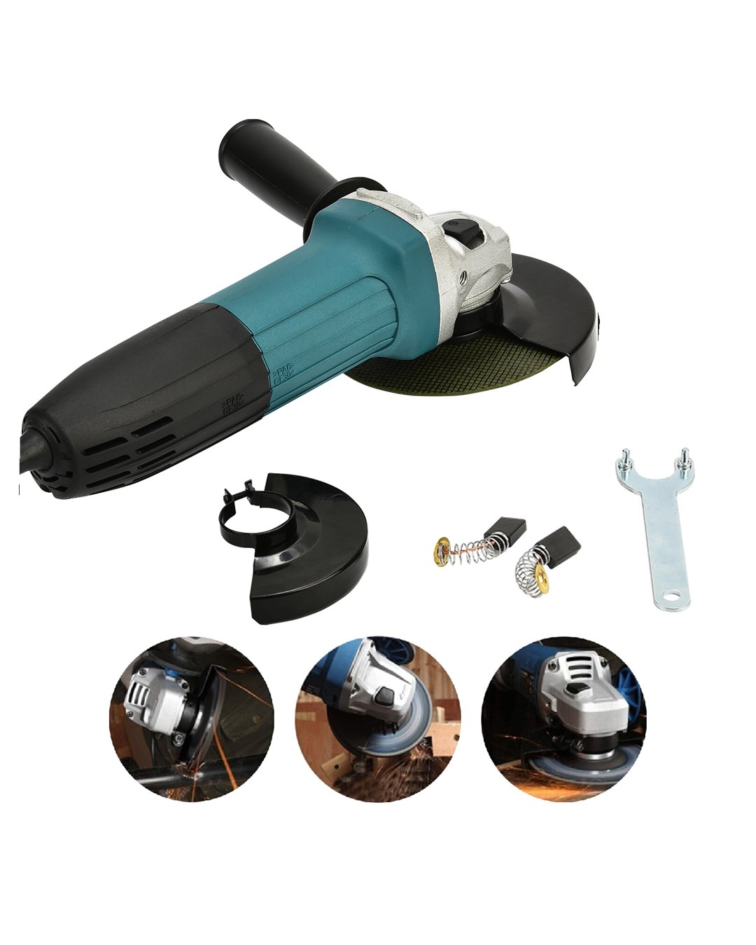 Bosch Plus EEA367 Elektrikli 3 lü Grup Set 125mm Avuç taşlama