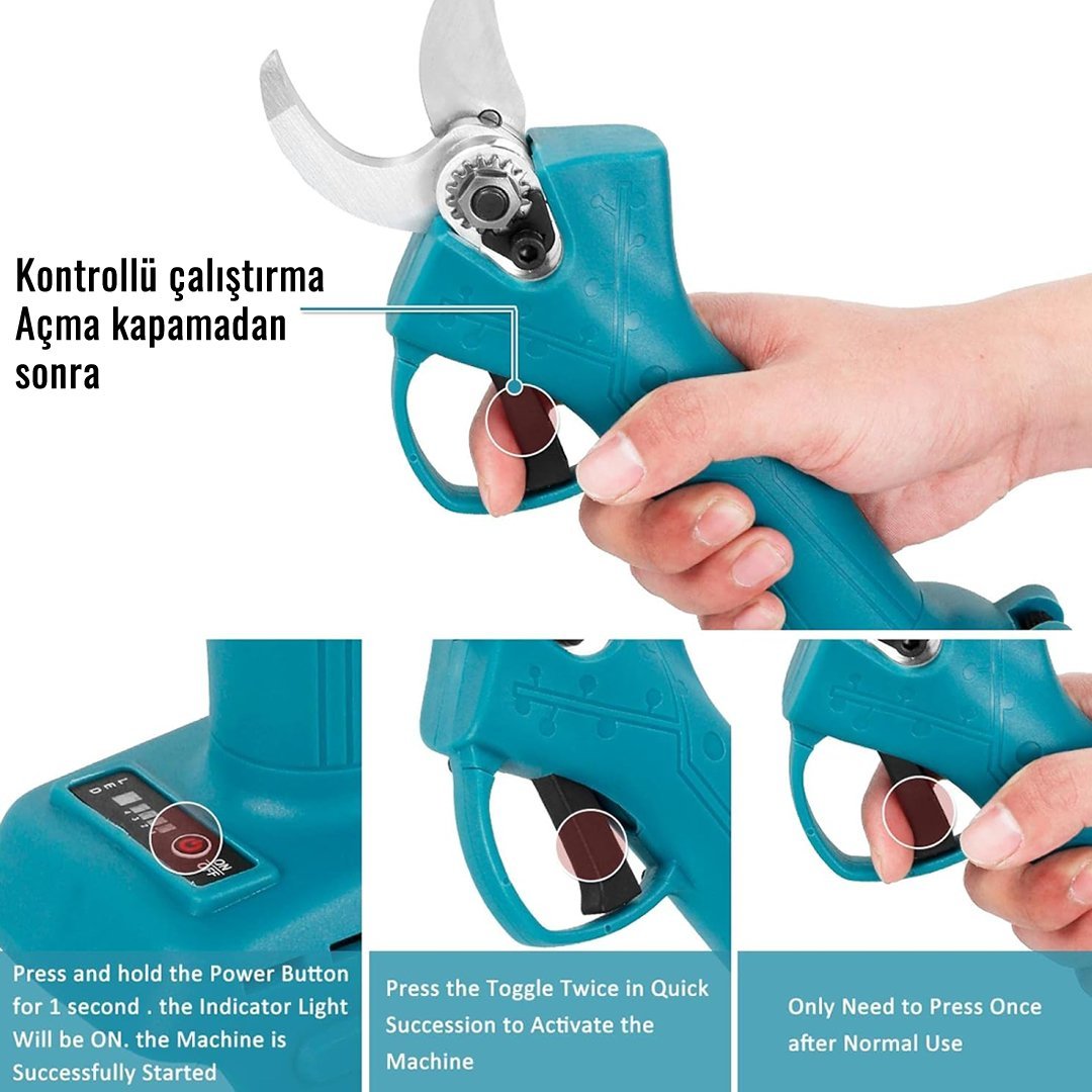 Bosch Plus EEA377 Yeni Akülü Dal Budama Makası 88vf model ve fiyatlar