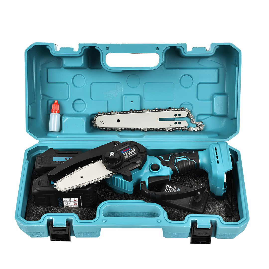 Bosch Plus EEA383 Otomatik Yağlamalı Çift Bataryalı Extra Güçlü 88vf Şarjlı Dal Budama Testeresi 5p çantası