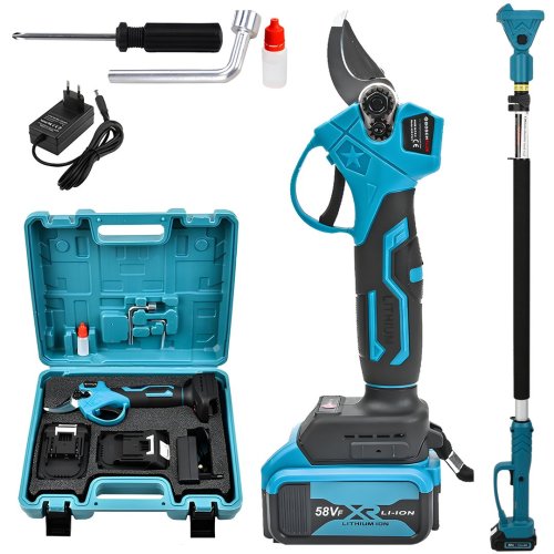 BoschPlus EEA385 Profesyonel  Teleskopik Uzatmalı Akülü Dal Budama Makası 30mm 58Vf 10p