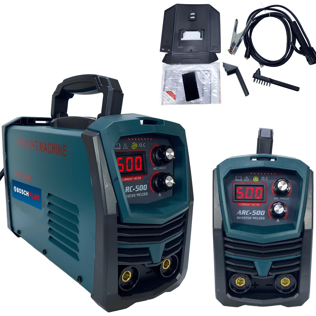 BoschPlus EEA393 ARC 500 İnverter Dijital Kaynak Makinesi