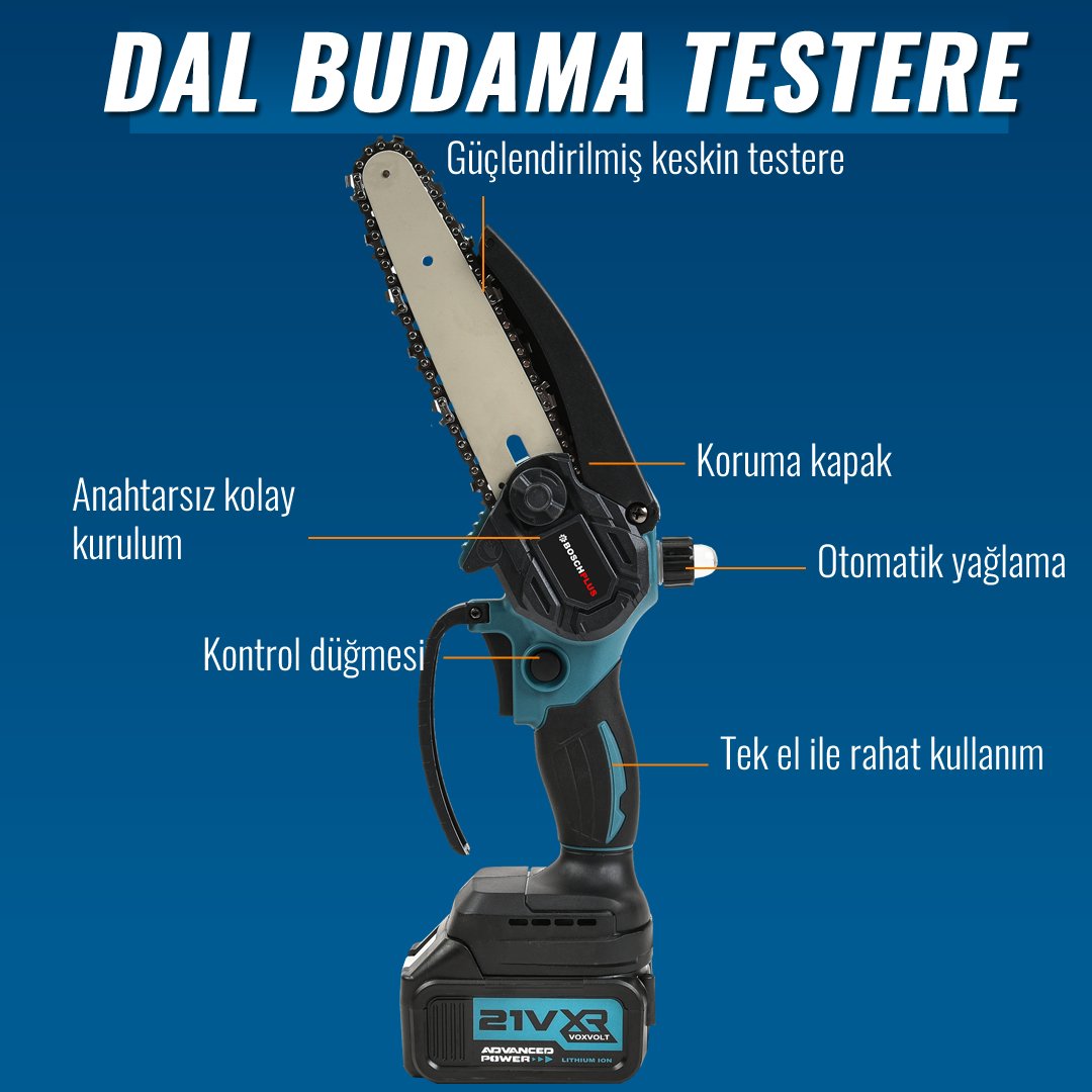 BoschPlus EEA397 Akülü Süper 6li Set Makina 88vf 5ah dal testere özellikleri