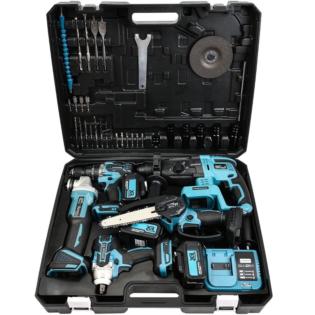 BoschPlus EEA397 Akülü Süper 6li Set Makina 88vf 5ah çantası