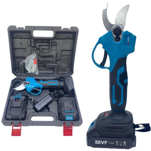 BoschPlus EEA404 Akülü Kömürsüz Dal Budama Makası 40mm 88Vf 5p (Mavi)