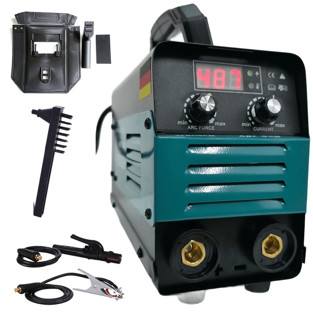 BoschPlus EEA451 ARC-950 İnverter Dijital Kaynak Makinesi (Mavi)