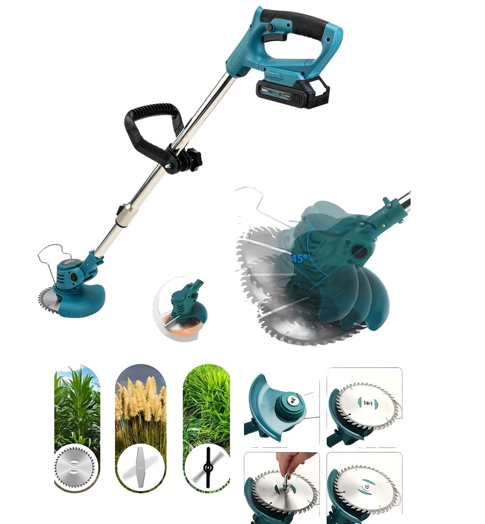 BoschPlus EEA464 2li Bahçe Seti Çift Akülü Şarjlı Ot Çalı Çim Kesme Tırpan Kullanım alanları