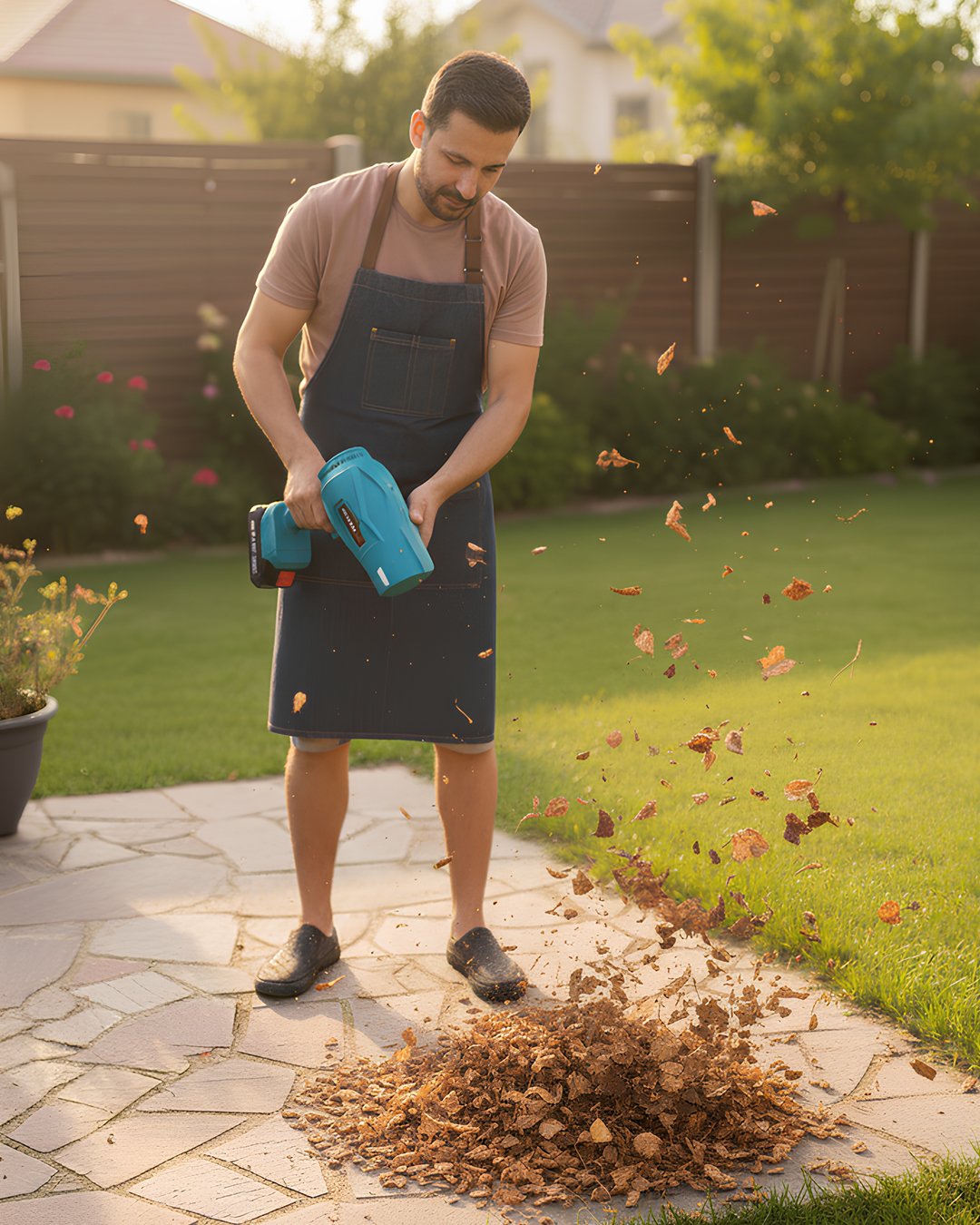 BoschPlus EEA470 Yeni Çift Akülü Hava Üfleme, Yaprak Üfleyici, Araba, Cam Suyu Kurulama Fanı 