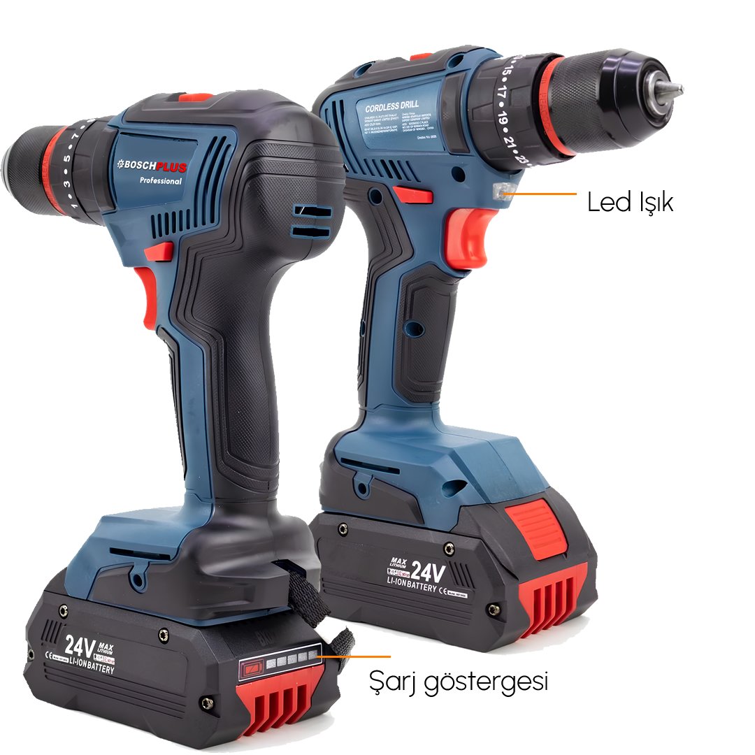 BoschPlus EEA475 Professional 24V 3Ah Vidalama Matkap Seti teknik özellikleri