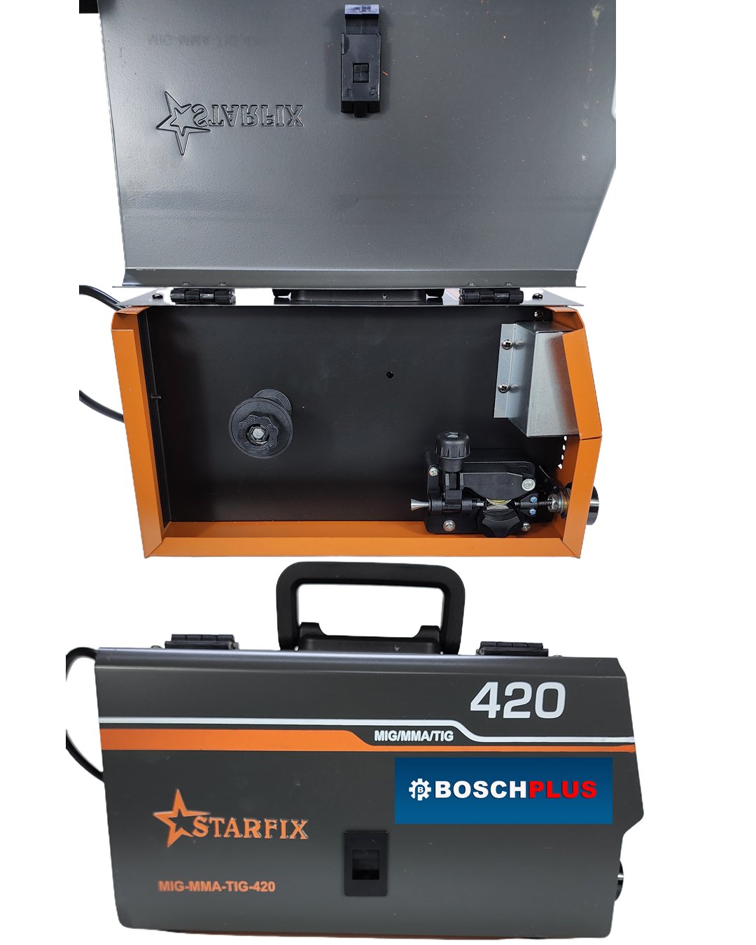 Bosch Plus Starfix EEA362 MIG MMA TIG 420 3 Fonksiyonlu Gazsız Gaz Altı Kaynak Makinesi özellikler