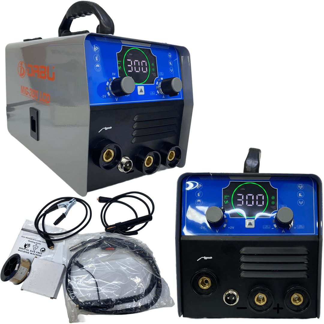 Dabu EEA425 MIG-300 LCD Ekran 3 Fonksiyonlu LIFTTIG MIG MMA Gazsız Gaz Altı Kaynak Makinesi