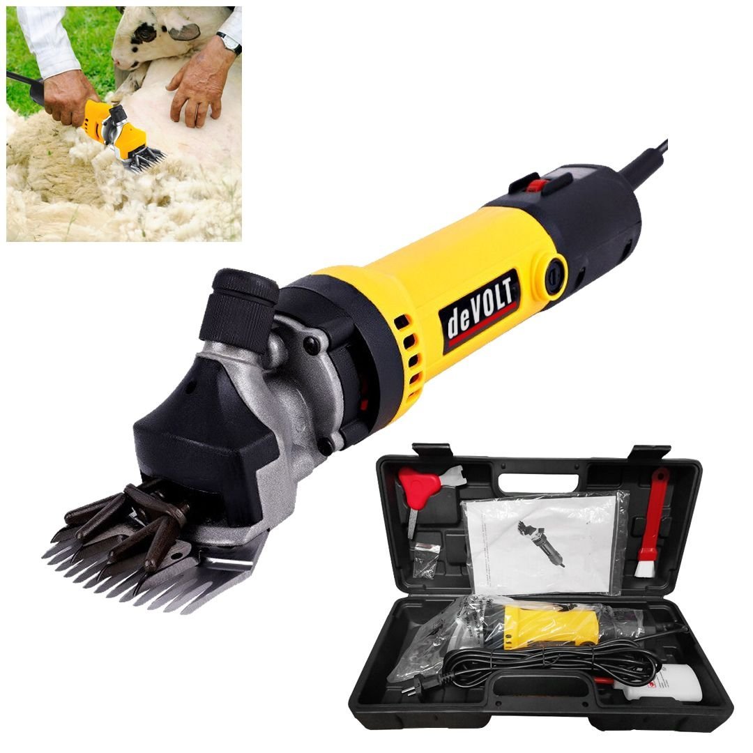 Devolt EEA139 Koyun Keçi Kırkma Makinesi (Sarı)