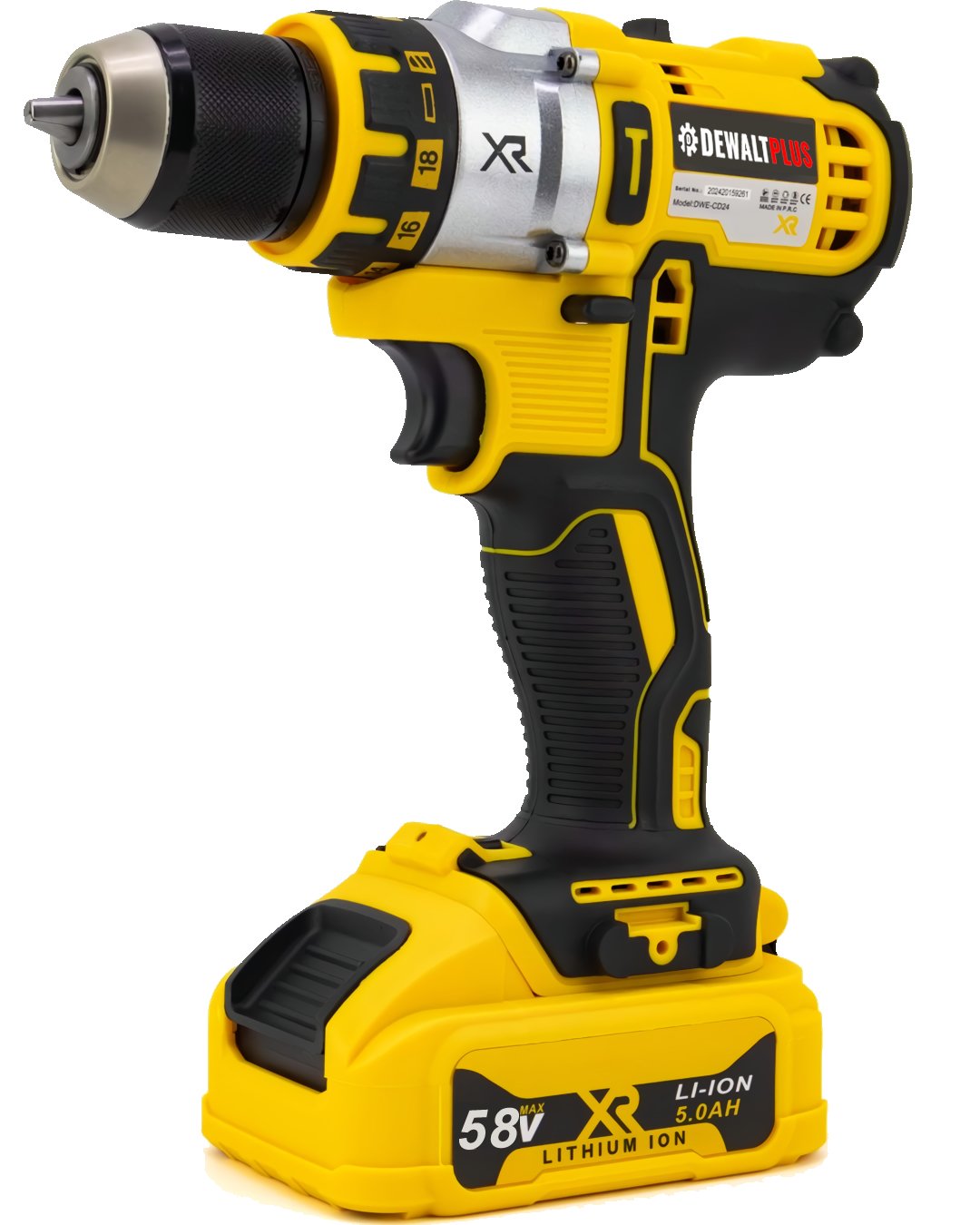 Dewalt EEA337 Xr Darbesiz Çift Batarya 58vf 5ah Şarjlı Matkap Seti teknik özellikler