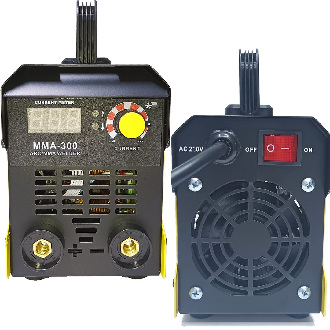 DewaltPlus TIGER EEA326 MMA300 Turbo Fanlı Dijital Arc Kaynak Makinesi (Sarı)