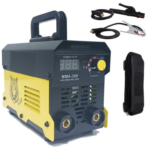 DewaltPlus TIGER EEA326 MMA300 Turbo Fanlı Dijital Arc Kaynak Makinesi (Sarı)