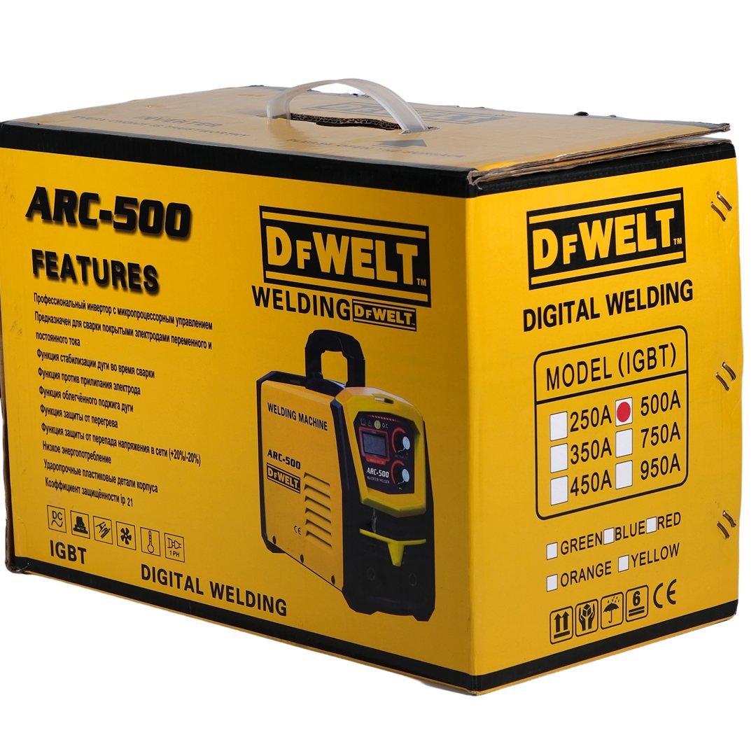 Dfwailt EEA467 ARC500 Yeni İnverter Turbo Çanta Kaynak Makinesi (Sarı) kullanımı