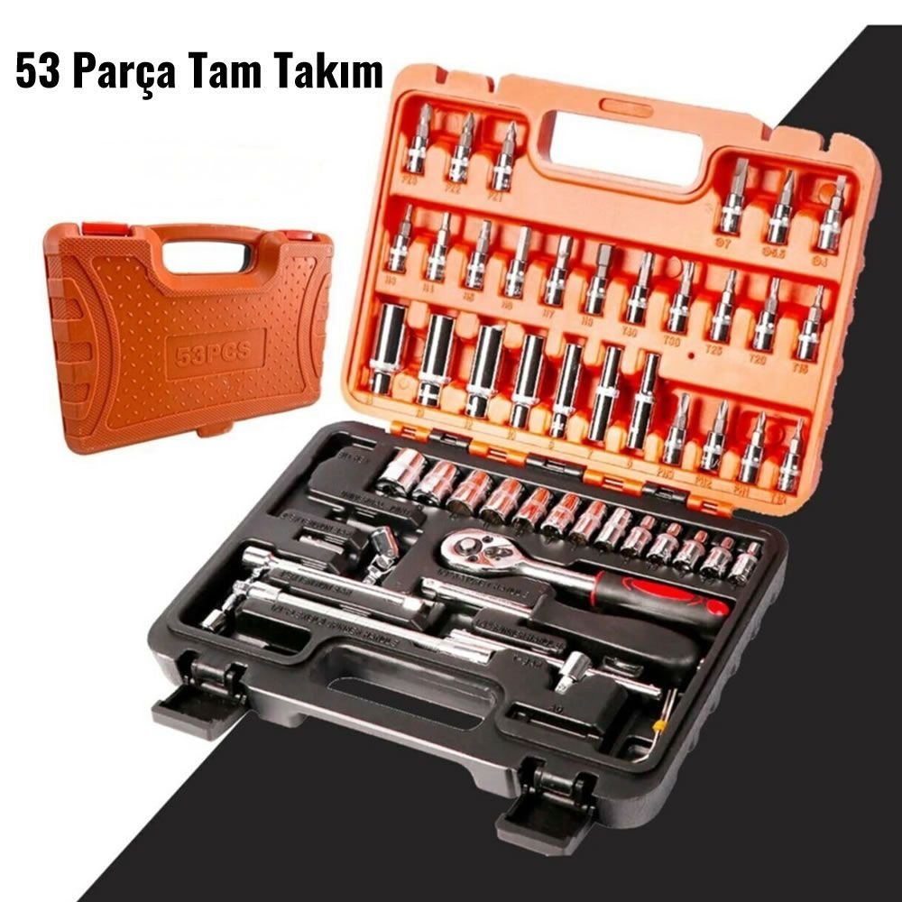 Ekinler 53 parça lokma takımı anahtar takım özellikleri