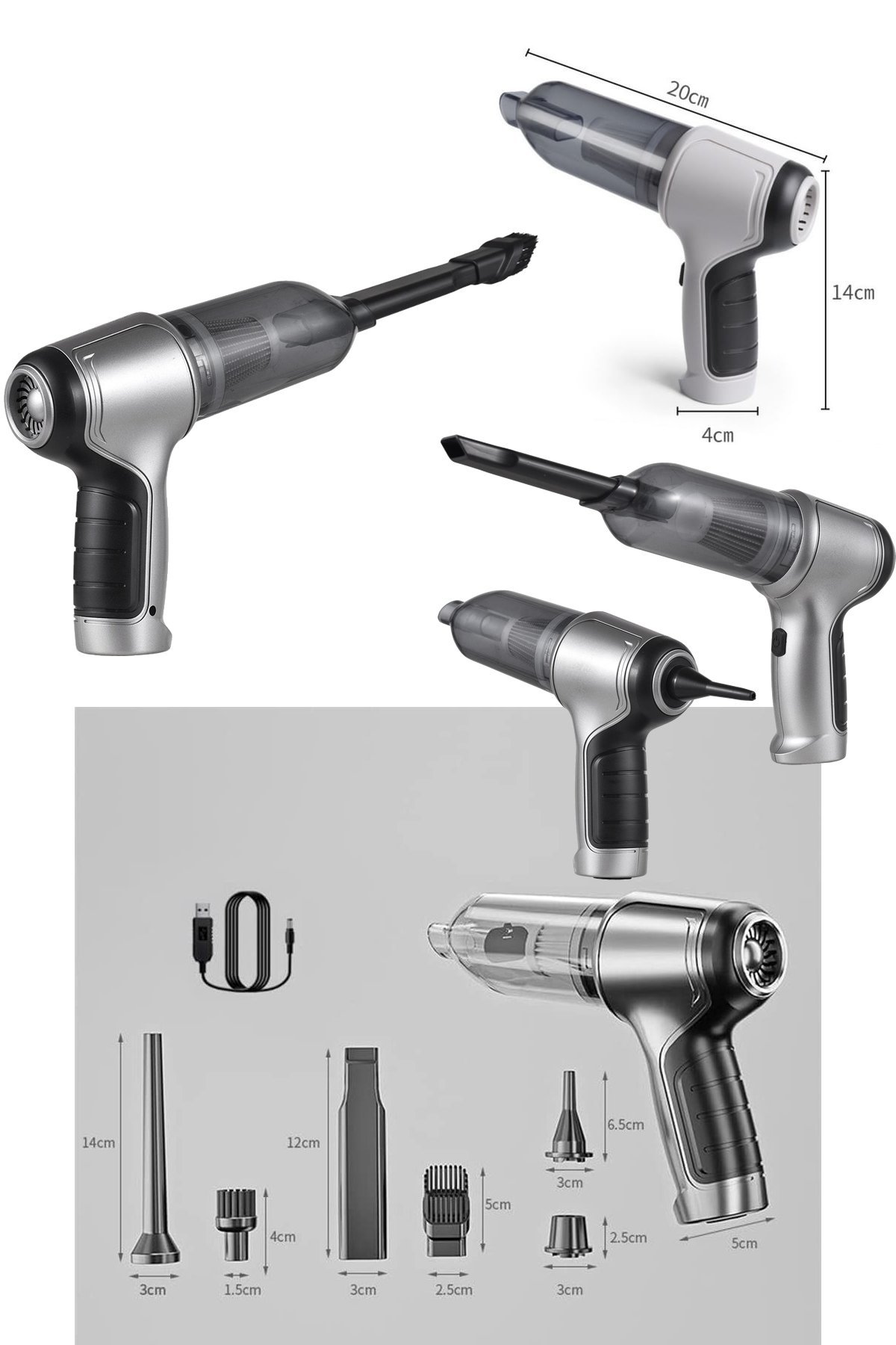 Mini şarjlı süpürge özellikleri