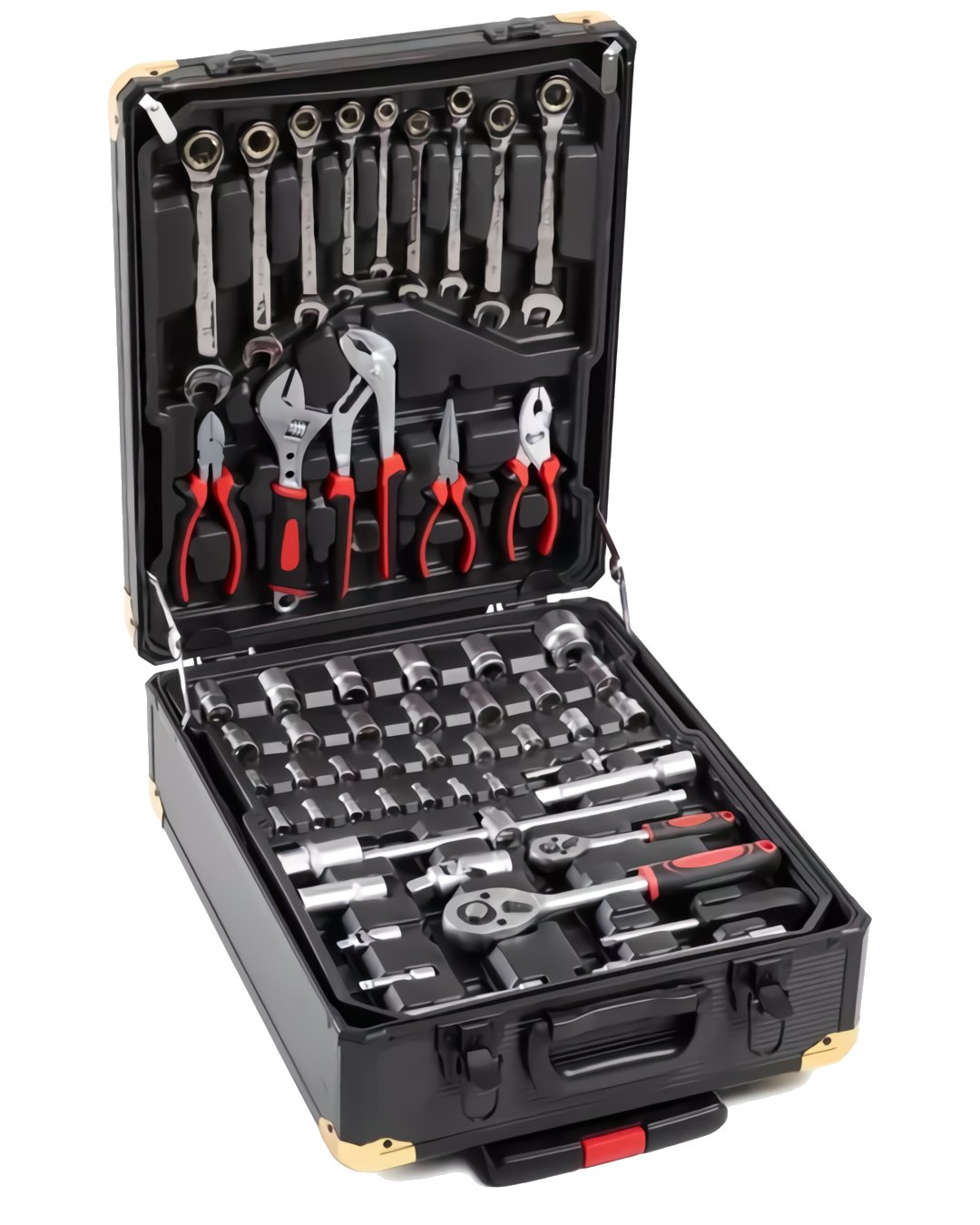 Ekinler EEA348 Bavullu 186 Parça El Aletleri Seti içeriği