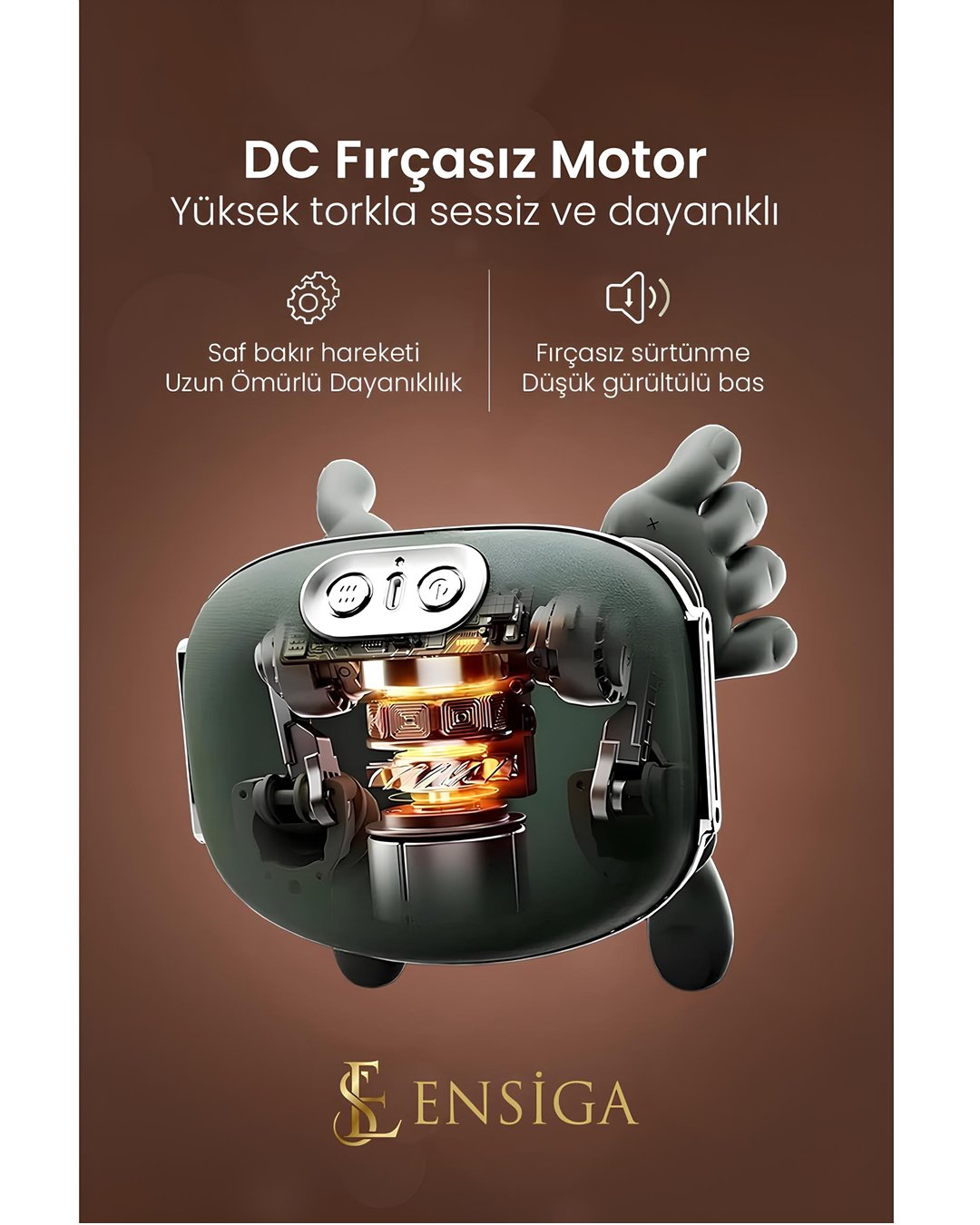 Enshall MD670 Şarjlı El Hissiyatlı Avuç Içi Kızılötesi Isıtmalı Boyun Omuz ve Sırt Masaj Aleti faydaları