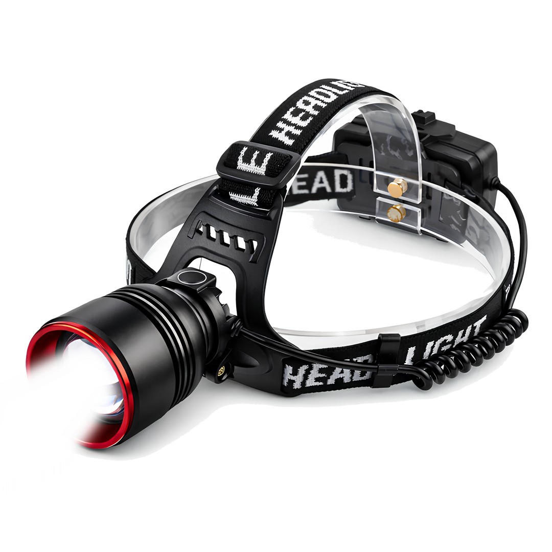 Farissu Q-Max PST2208 4000 Lümen Şarjlı Sensörlü Kafa Lambası 40W Zoomlu Powerbank Özellikli Profesyonel LED Fener