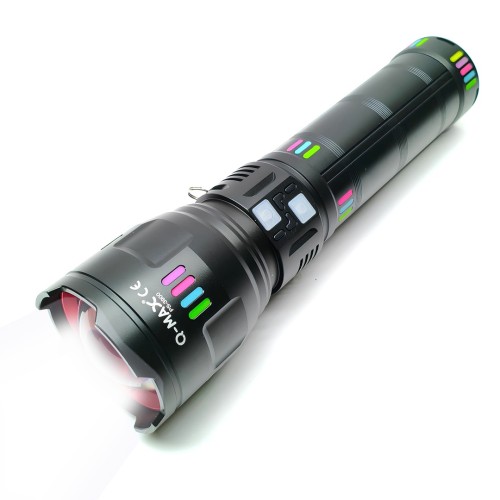 Farissu Q-MAX PS3900 11000 Lümen 110W Zoomlu Şarjlı El Feneri – 27.200 mAh Powerbank Özellikli Profesyonel Işık Gücü
