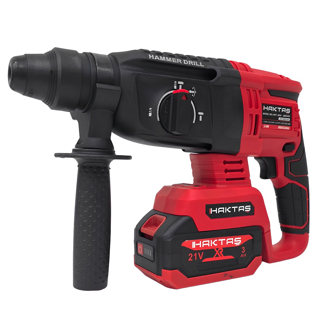 Haktaş HKT1015 Yeni Nesil Kırmızı 7li Şarjlı Vidalama Matkap Seti kırıcı delici özellikleri