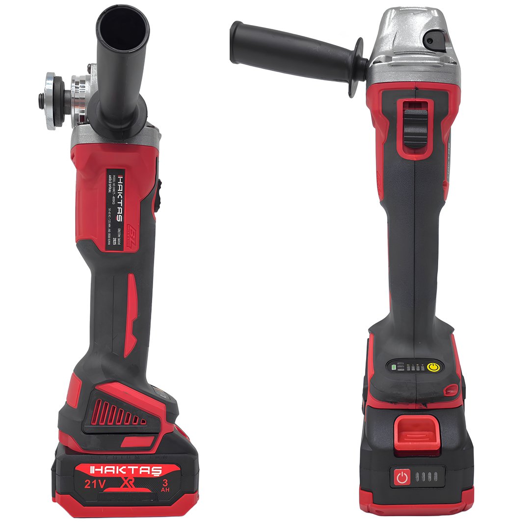 Haktaş HKT1020 Yeni Nesil Kırmızı 9lu Şarjlı Vidalama Matkap Seti 21V 3ah avuç taşlama özellikleri