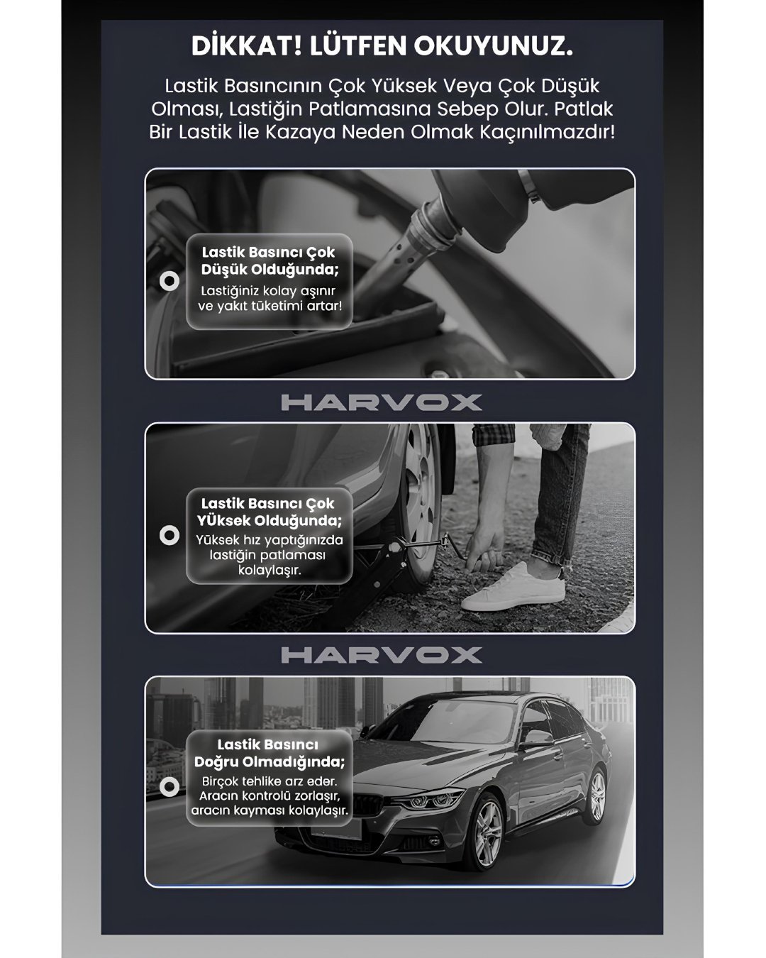 Harvox  HV001 Jump Starter Süpürgeli Akü Takviye Cihazı 10 in 1 | 12000mAh Kompresörlü Powerbank yorumlar