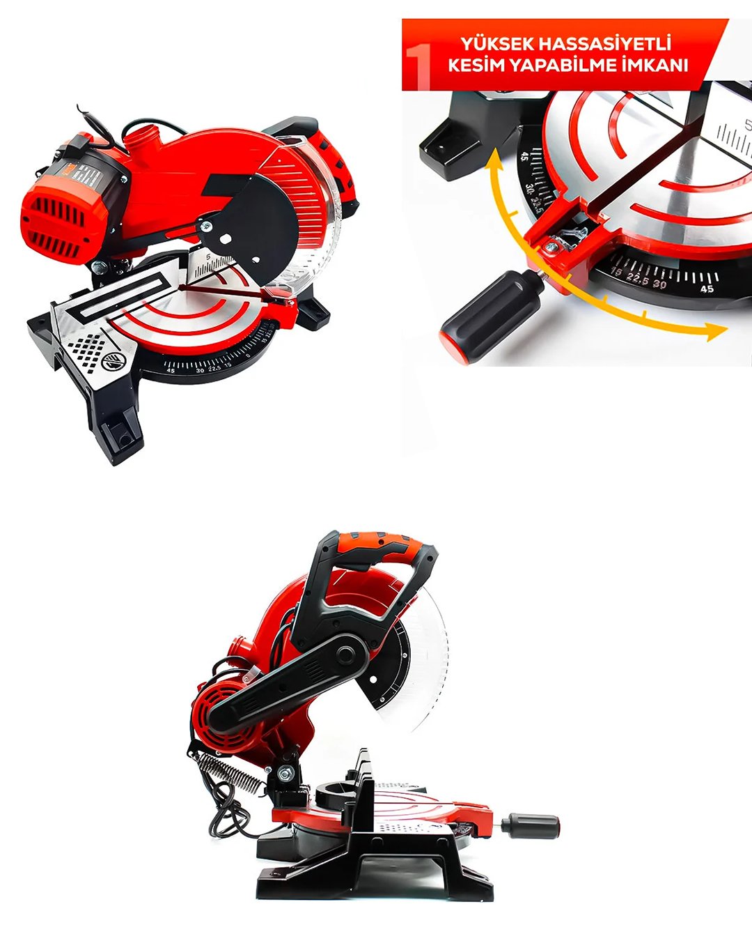 Maxstar DFS001 Gönye Kesme Makinesi Sağ-Sol 45 Derece Keser Açı Ayarlı teknik özellikler