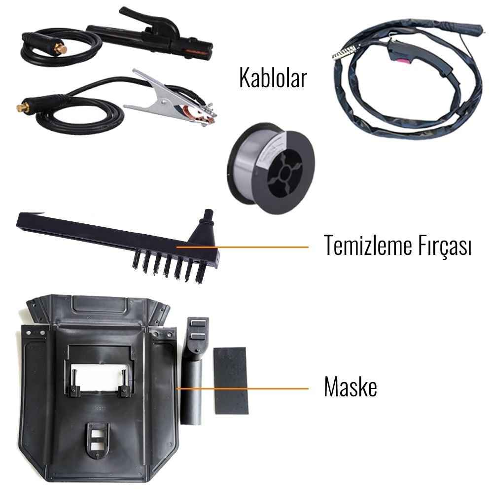 Niakita EEA328 MIG950 Yeni Nesil Gazsız Gazaltı Kaynak Makinesi parçaları