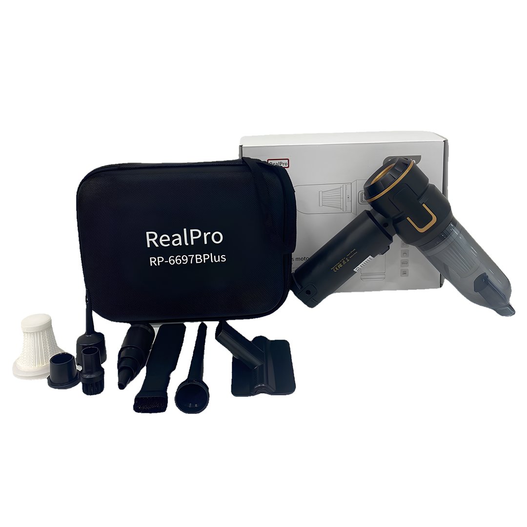 Realpro Plus RP6697 Yeni Kablosuz Şarjlı Mini Süpürge Araç Süpürgesi