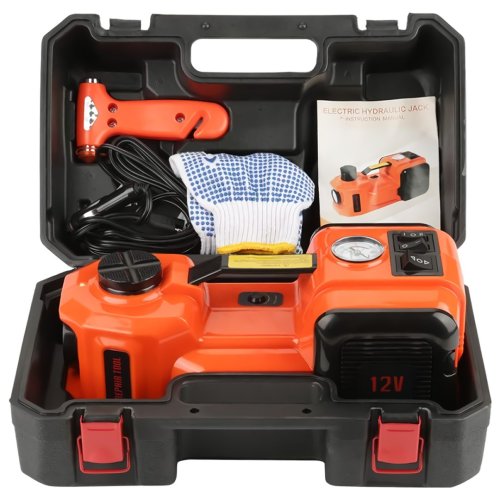 Rubikom EEA354 Elektrikli 5 Ton Hidrolik Kriko Hava Pompası Bijon Anahtarı Makine Krikosu