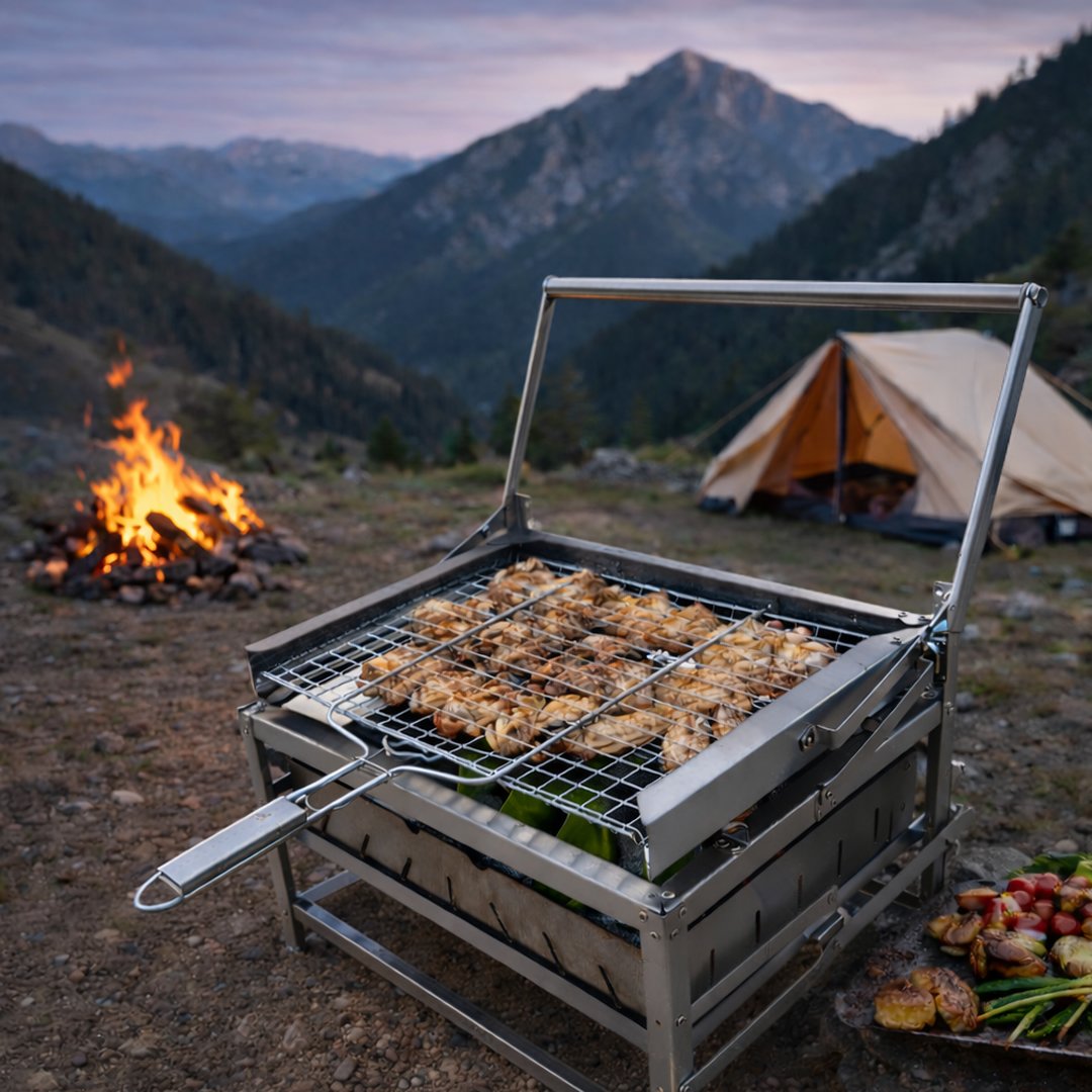 Teknomangal EEA463 otomatik mangal bahçe mangalı
