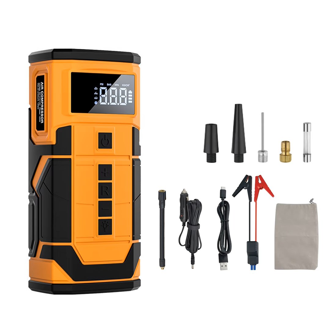 Venandin AIRGON ACARG001 Kablosuz Hava Kompresörü ve Akü Takviye Cihazı Kiti 8ah