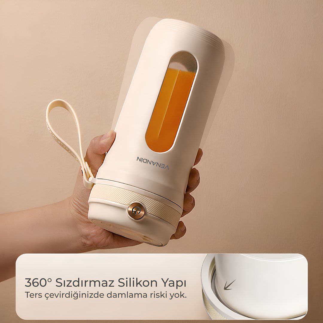 Venandin BLBDC-001 Taşınabilir Şarjlı Blender – USB Şarjlı, Kablosuz Smoothie Blender 350ml teknik özellikler