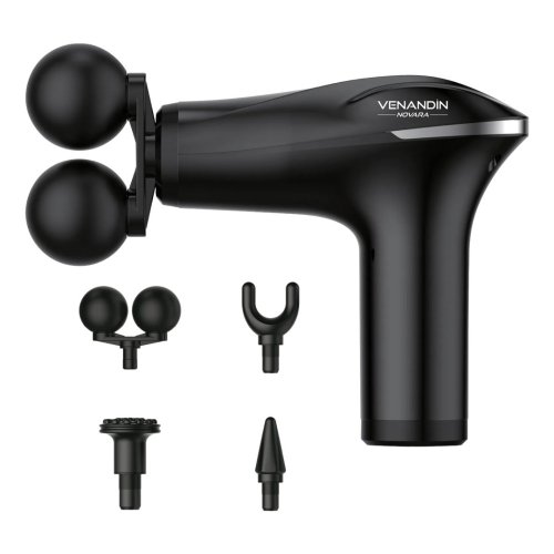 VENANDİN HB011 Çift Başlı Akıllı Masaj Aleti, 6 Hız Seviyesi, 3200 RPM Güçlü Motor, Sessiz Çalışma