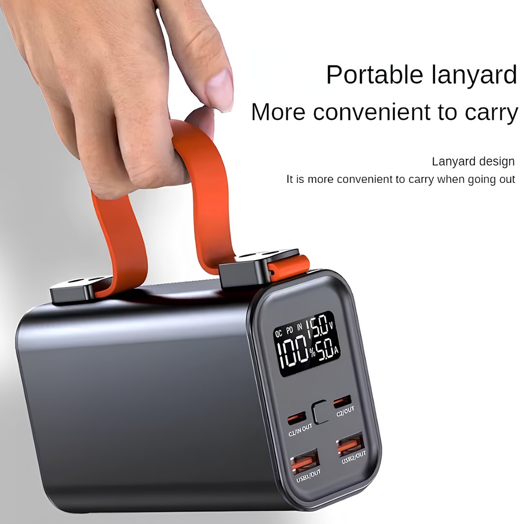 Venandin Opulix PWB30B1 30.000 mAh 100W PD Hızlı Şarj Powerbank – Entegre Kablolu, LED Göstergeli, Çoklu Cihaz Desteği teknik özellik