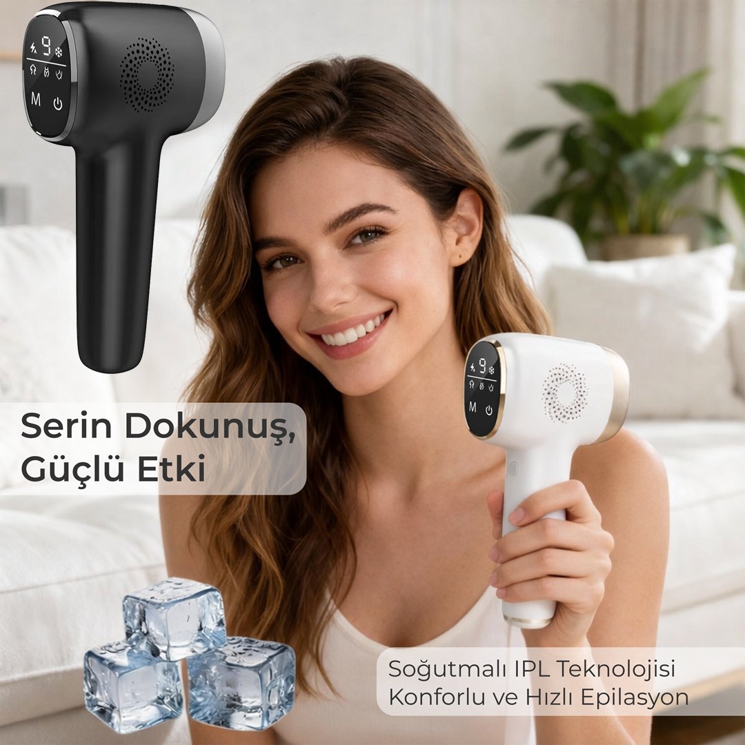 Venandin VDNL001 Novara IPL Epilasyon Cihazı 9 Seviye Ayarlı özellikleri